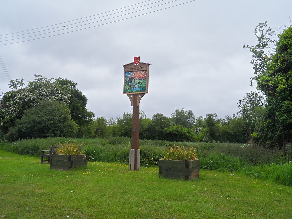 Leaden Roding Village Sign